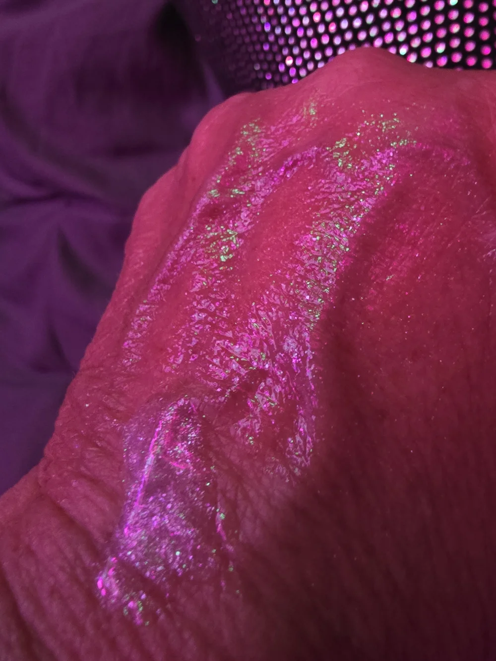 Victoria's Secret Shimmer Lux Body Oil - Pink & Gold Accents